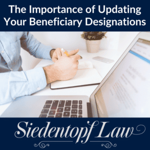 Updating Beneficiary Designations