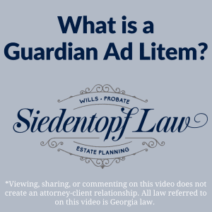 What is Guardian Ad Litem