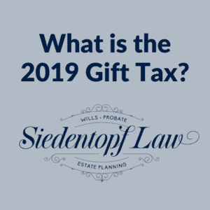 2019 Gift Tax
