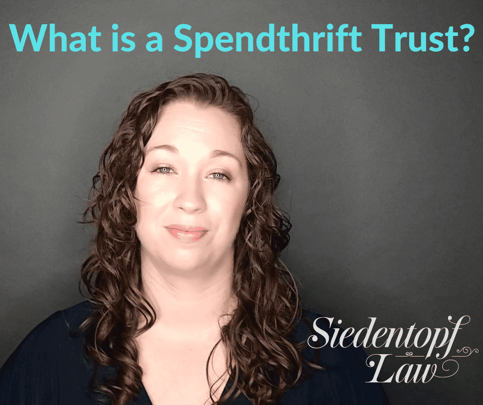 What is a spendthrift trust?