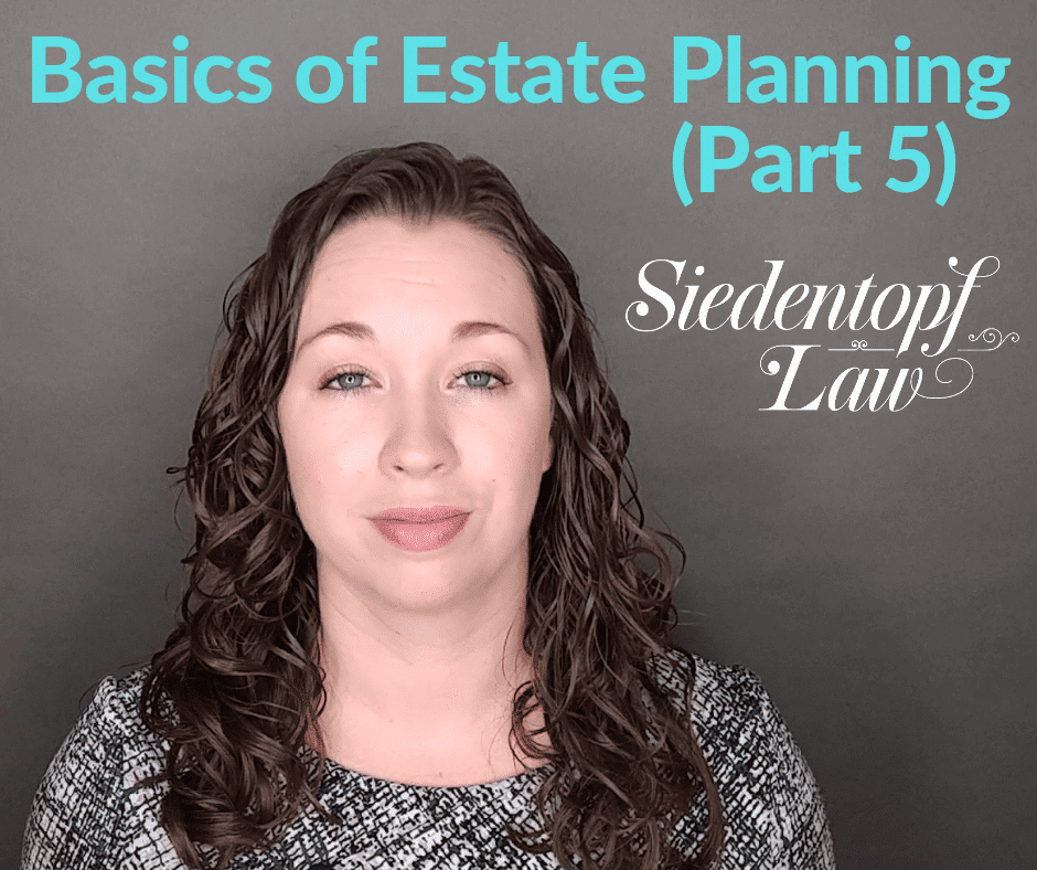 Basics of Estate Planning (5)