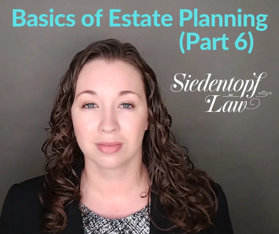Basics of Estate Planning (6)