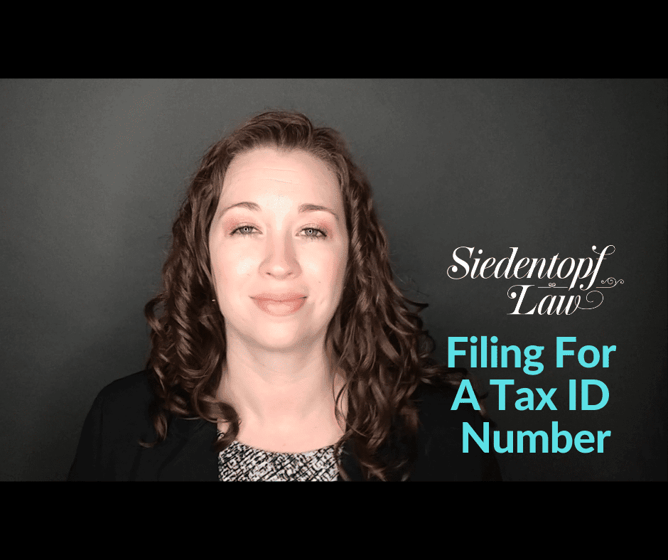 How to file for a tax ID number