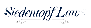 Logo Siedentopf Law.