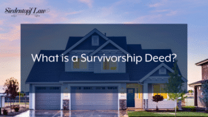 What is a Survivorship Deed?