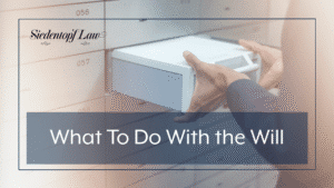 What To Do With the Will